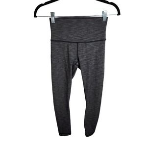 Lululemon‎ High Times Pant Women's Size 4 Heathered Black